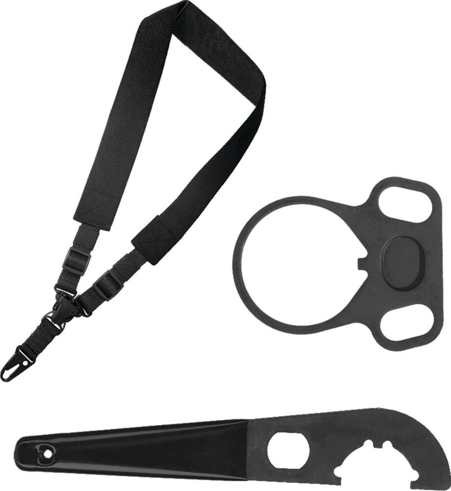 Slings Swivels Outdoor Connection 4.50" A-TAC SLING W/ADAPTER & WRENCH